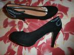 Escarpins noirs brillants arrières Sergio TODZI 40 NEUVES, Pumps, Zwart, Nieuw, Ophalen of Verzenden