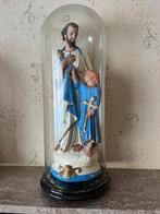 Religieus beeld onder stolp, Ophalen