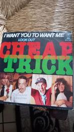 vinyl (45T) cheap trick "i want you to want me", Ophalen, 1980 tot 2000, Gebruikt