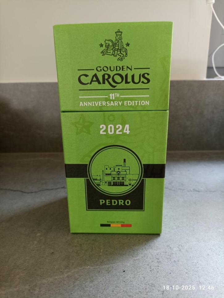 Whisky Gouden Carolus Pedro 2024, Verzamelen, Wijnen, Nieuw, Overige typen, Overige gebieden, Vol, Ophalen of Verzenden