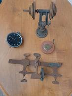 Jagersklok,metalen antieke rolmeter,klokkenmaker gereedschap, Antiek en Kunst, Antiek | Gereedschap en Instrumenten, Ophalen