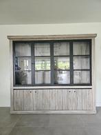 Vitrinekast, Huis en Inrichting, Kasten | Vitrinekasten, Ophalen, Met deur(en), Landelijk modern, 200 cm of meer
