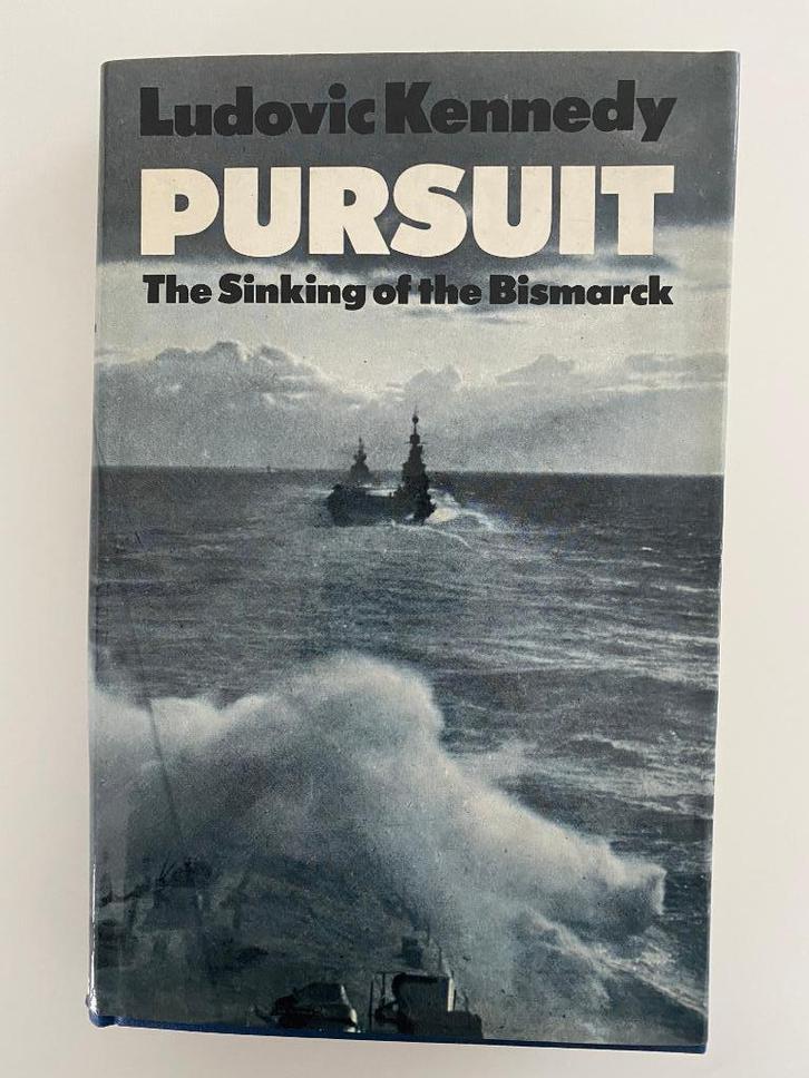 Kennedy, Ludovic Pursuit: The Chase and Sinking of Bismarck, Boeken, Oorlog en Militair, Gelezen, Marine, Tweede Wereldoorlog