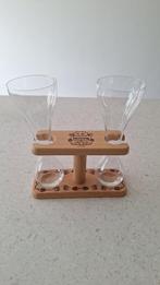 Pauwel Kwak dubbele houder met glazen, Verzamelen, Glas en Drinkglazen, Ophalen of Verzenden, Nieuw, Bierglas