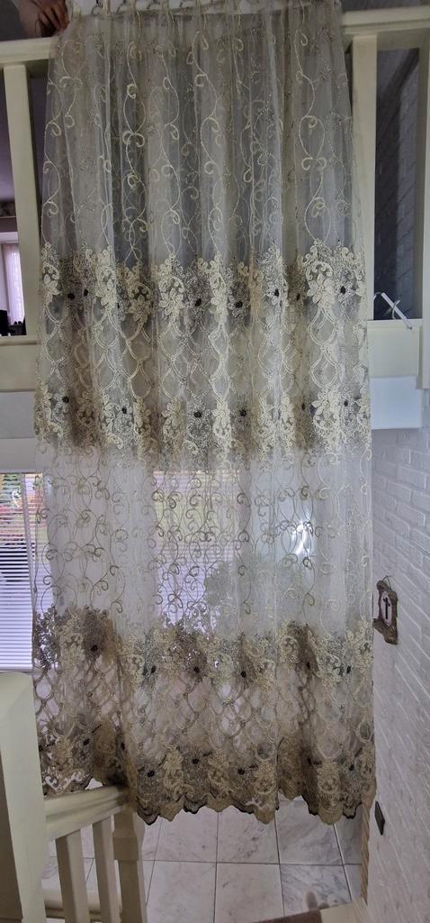 Design vitrage, Maison & Meubles, Ameublement | Rideaux & Stores à lamelles, Beige, Brun, Enlèvement