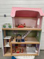 Poppenhuis met accessoires, Enfants & Bébés, Jouets | Maisons de poupées, Maison de poupées, Enlèvement, Utilisé