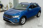 Volkswagen T-Roc 1,5 TSI DSG! Camera, Cruise, Zetelverwarmin, Auto's, 149 pk, 4 cilinders, Blauw, Leder
