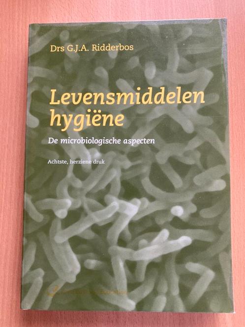 G.J.A. Ridderbos - Hygiène alimentaire, Livres, Science, Comme neuf, Enlèvement ou Envoi