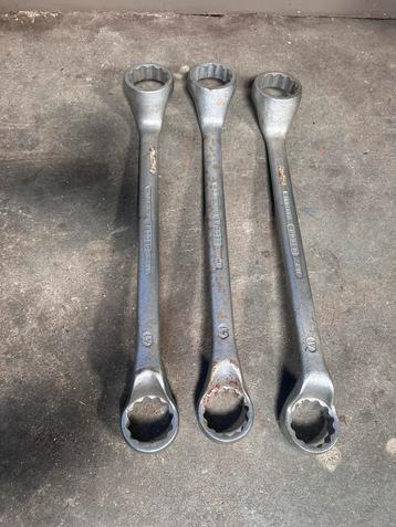 Gedore ring/ring sleutel 41/46 zo goed als nieuw 3 stuks beschikbaar voor biedingen