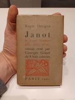 Livre ancien édition originale signée et numérotée janot, Enlèvement ou Envoi