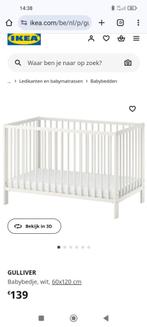 Babybed IKEA, Kinderen en Baby's, Ophalen, Gebruikt, Ledikant
