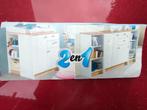 Verzorgtafel baby; 2 functies, Kinderen en Baby's, Ophalen, Gebruikt, 75 tot 100 cm, Minder dan 50 cm
