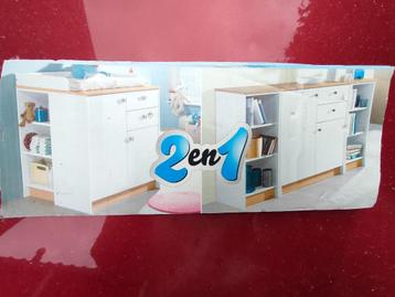 Verzorgtafel baby; 2 functies beschikbaar voor biedingen