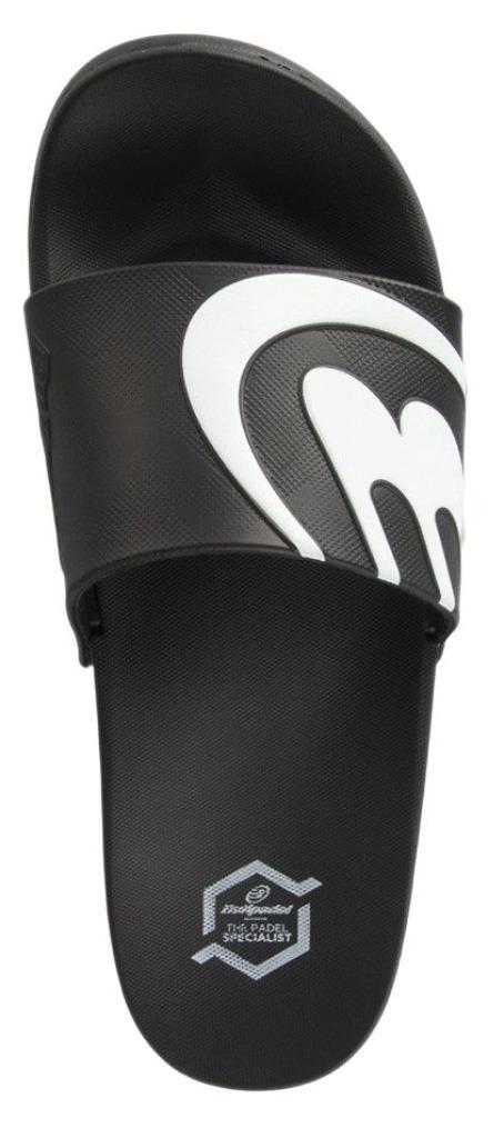 Bullpadel Zwarte teenslippers met opbergtas voor padel, Sport en Fitness, Padel, Nieuw, Padelschoenen, Ophalen of Verzenden