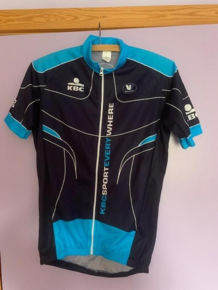 Set wielerkledij KBC Sport Everywhere maat S, Sport en Fitness, Wielrennen, Zo goed als nieuw, Kleding, Ophalen