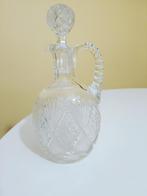 Carafe plate cristal Val st Lambert, Ophalen of Verzenden
