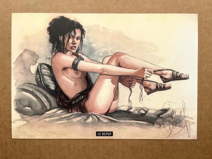 Murena - Ex-libris - Les sandales - Le Dépôt - Delaby, Boeken, Stripverhalen, Verzenden