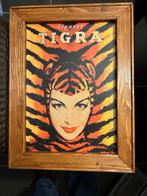 Tigra poster kader, Met lijst, Ophalen of Verzenden, A1 t/m A3, Reclame