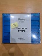 Fractions strips - Jeu de fractions, Livres, Livres scolaires, Enlèvement, Neuf, Primaire, Mathématiques A