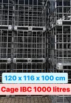 Cage Ibc 1000l comme neuve pour stockage de bois ou autre, Bricolage & Construction