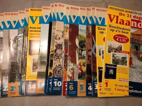 De 25 dagen van Vlaanderen., Boeken, Geschiedenis | Nationaal, Zo goed als nieuw, Ophalen of Verzenden