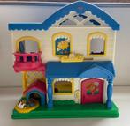 Speelhuisje + garage/carwash en vijver Little People, Kinderen en Baby's, Speelgoed | Fisher-Price, Ophalen of Verzenden