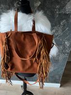 Bruine grote handtas, Handtassen en Accessoires, Tassen | Damestassen, Ophalen, Zo goed als nieuw, Handtas