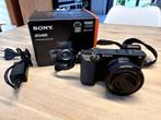 Splendide Sony Alpha a6400 (body + kit lens) - 1600 clics, Audio, Tv en Foto, Ophalen, Zo goed als nieuw, 4 t/m 7 keer, Sony