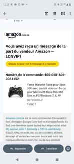 Manette Xbox, Games en Spelcomputers, Spelcomputers | Xbox | Accessoires, Ophalen, Nieuw, Overige typen, Xbox 360
