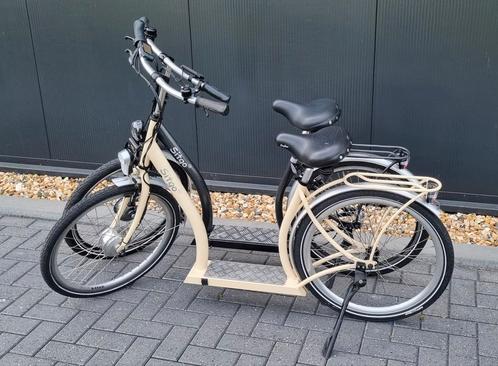 Set Step-sit and go bike Sitgo blanc crème, Fietsen en Brommers, Elektrische fietsen, Zo goed als nieuw, Ophalen