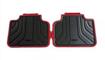 Winter Automatten set 2-delig achterzijde rood / zwart BMW 2 beschikbaar voor biedingen