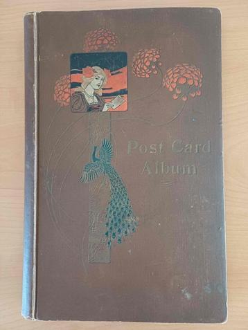 Post Card Album + 25 aanzichtkaarten USA 1927 afgestempeld  beschikbaar voor biedingen
