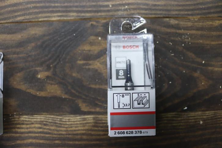 Groeffrees Bosch 2608628378 5mm, Doe-het-zelf en Bouw, Gereedschap | Machine-onderdelen en Toebehoren, Zo goed als nieuw, Ophalen