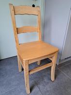 tafel en stoelen, 100 à 150 cm, Chêne, Rectangulaire, Landelijk