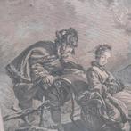 Gravure de Jean Daullé graveur du roi Louis xv, Antiquités & Art, Enlèvement