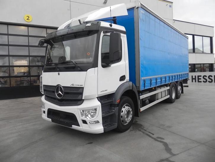 Mercedes-Benz Actros 2536 MP5 met schuifzeil , klep 3 ton, n, Autos, Camions, Achat, ABS, Air conditionné, Verrouillage central