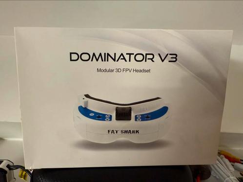 FatShark Dominator V3, Hobby en Vrije tijd, Modelbouw | Radiografisch | Helikopters en Quadcopters, Gebruikt, Ophalen