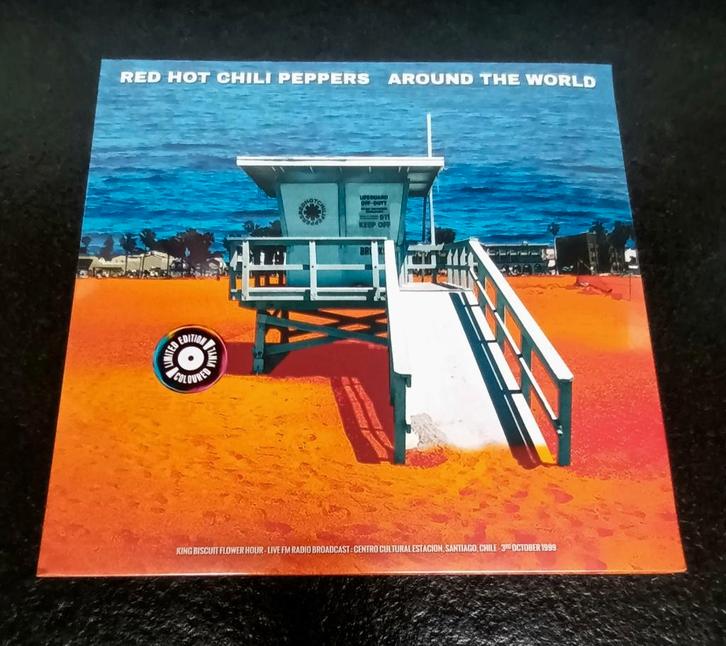 LP - Red Hot Chili Peppers - Around The World - live (nieuw), CD & DVD, Vinyles | Rock, Neuf, dans son emballage, Alternatif, 12 pouces