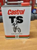 Oude Castrol TS Moto 2-takt lege oliekan, Verzenden, Gebruikt, Overige typen