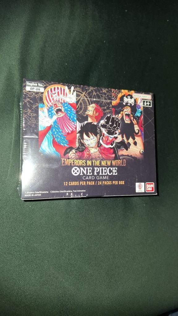 One piece booster Box OP09 Emperors in the new world, Verzamelen, Speelkaarten, Jokers en Kwartetten, Nieuw, Speelkaart(en), Ophalen