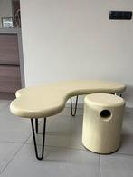 Organisch Mortex tafel + kruk, Huis en Inrichting, Ophalen, Nieuw, Organisch