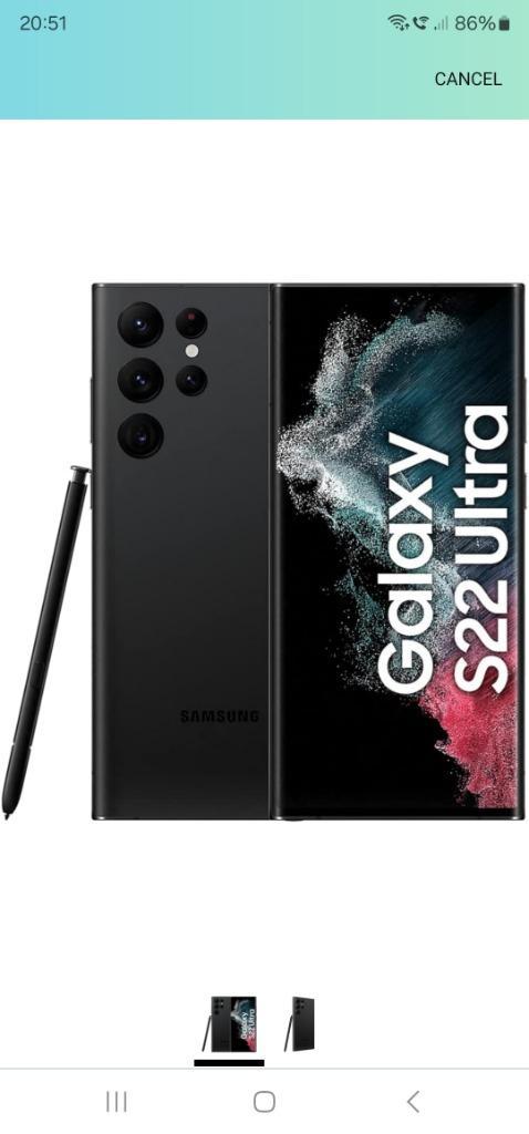 Bonsoir échange samsung s22 ultra 512 stogage, Telecommunicatie, Mobiele telefoons | Samsung, Zo goed als nieuw, Overige modellen