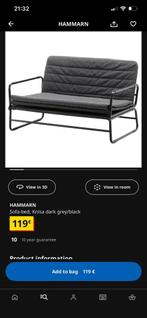 Ikea slaapbank hammarn, Huis en Inrichting, Slaapkamer | Slaapbanken, Ophalen, Zo goed als nieuw