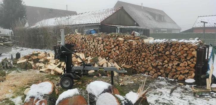 Bois de chauffage 30-35 cm, Tuin en Terras, Brandhout, Blokken, Overige houtsoorten, 6 m³ of meer, Verzenden