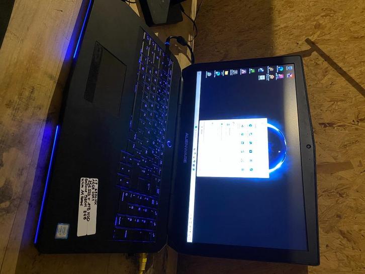 PC portable gaming Alienware, Computers en Software, Windows Laptops, Gebruikt, HDD, SSD, 16 GB, Met videokaart, Gaming, Ophalen