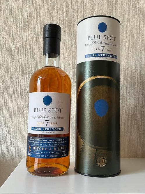 Whisky Mitchell & Son Blue Spot 7 years cask strength 58,7%, Verzamelen, Wijnen, Nieuw, Ophalen of Verzenden