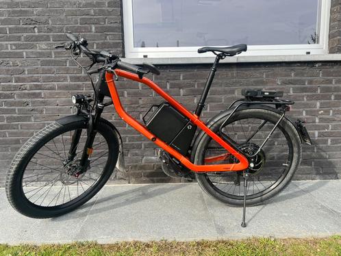 Klever x speed 45 L, Fietsen en Brommers, Elektrische fietsen, Gebruikt, Overige merken, 55 tot 59 cm, 30 tot 50 km per accu, Ophalen