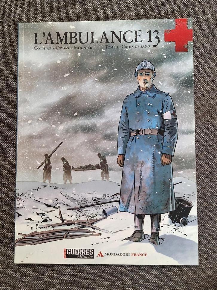 Cothias Ordas Ambulance 13 - Tome 1 (Mondadori 2015), Boeken, Stripverhalen, Gelezen, Eén stripboek, Ophalen of Verzenden