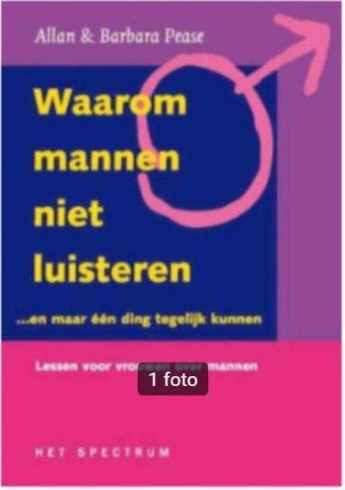 Waarom mannen niet luisteren..en maar 1 ding tegelijk kunnen, Boeken, Psychologie, Zo goed als nieuw, Sociale psychologie, Ophalen of Verzenden