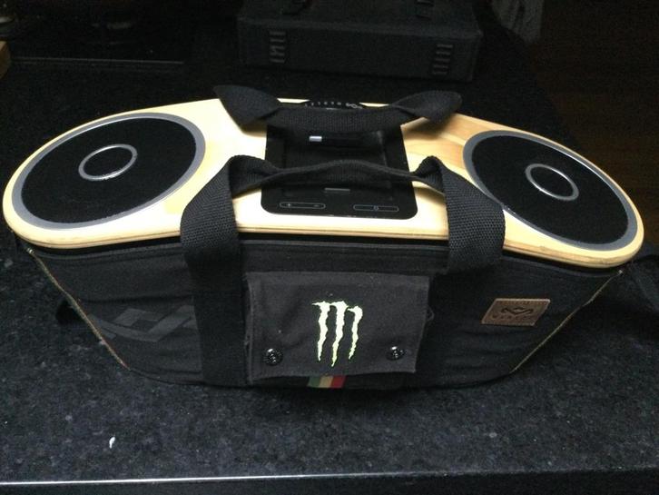 ENCEINTES PORTABLE BLUETOOTH ''HOUSE OF MARLEY'' avec sac, Audio, Tv en Foto, Luidsprekerboxen, Zo goed als nieuw, Ophalen of Verzenden